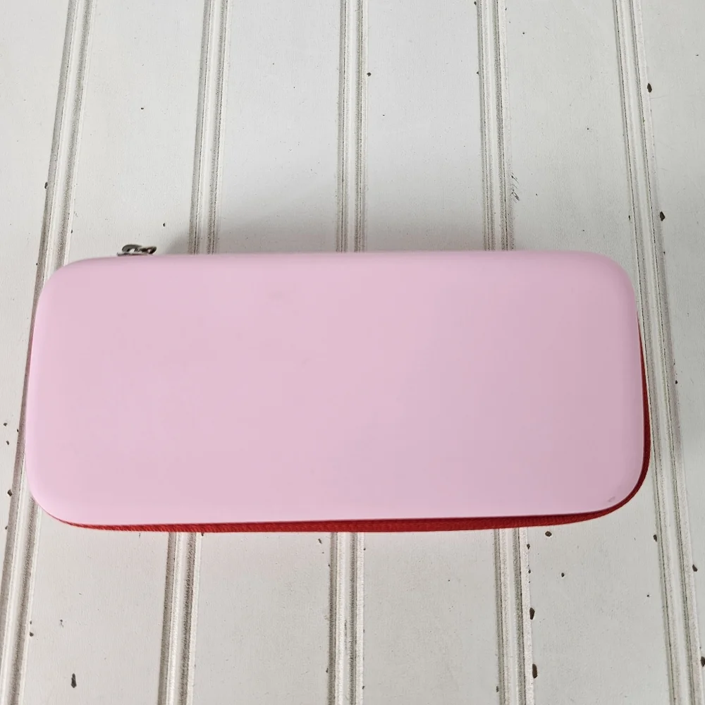 Missoni Sunglasses Case Pink Red Zip Around and Lanyard ONLY‎